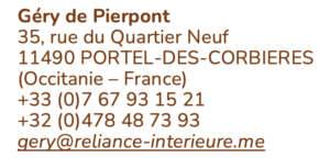 Adresse Gery de Pierpont